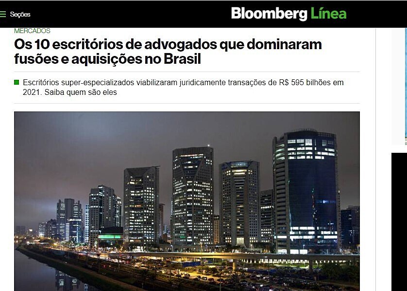 Os 10 escritrios de advogados que dominaram fuses e aquisies no Brasil